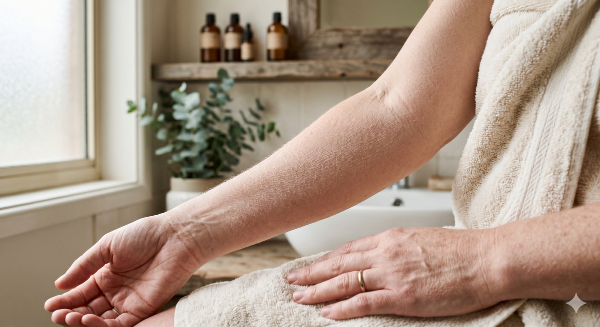 Why Your Skin is Still Dry After Showering (And How to Fix it Naturally)