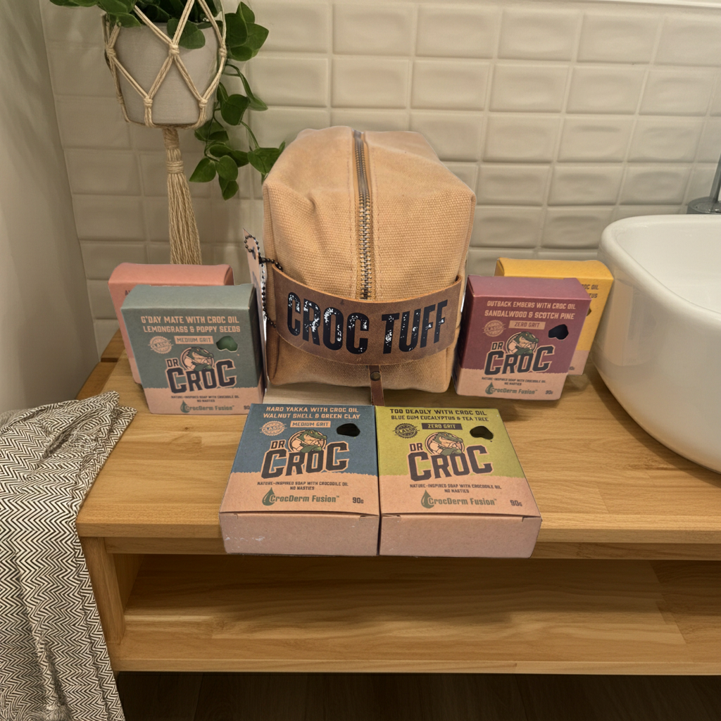 6 Soap Starter - Dr Croc Soaps Ultimate Aussie Experience Bundle