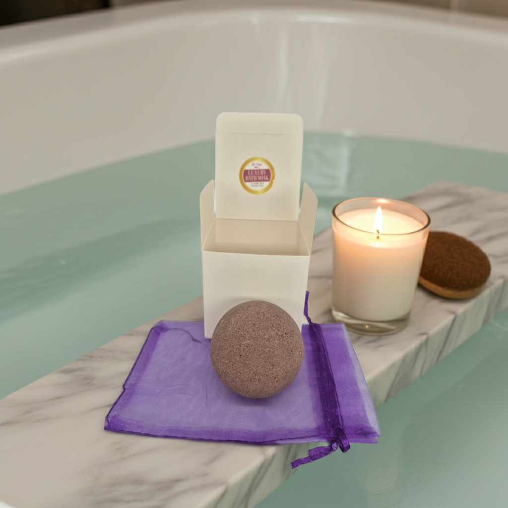 Dr Croc Davidson Plum & Crocodile Oil Skin-Refining Treatment Sphere | Antioxidant Body Soak