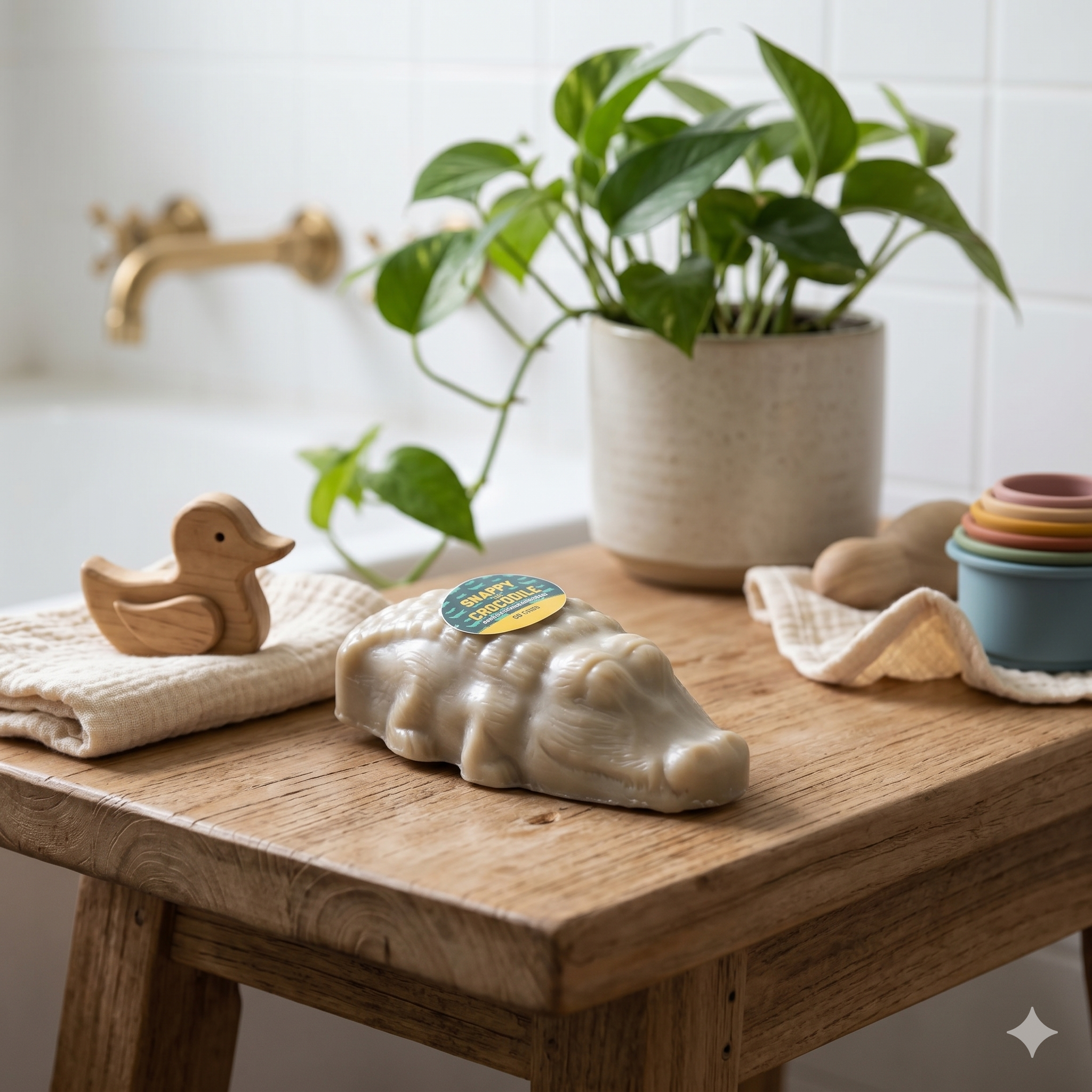 🐊 Snappy the Crocodile Soap | Crocodile Oil Natural Soap Australia