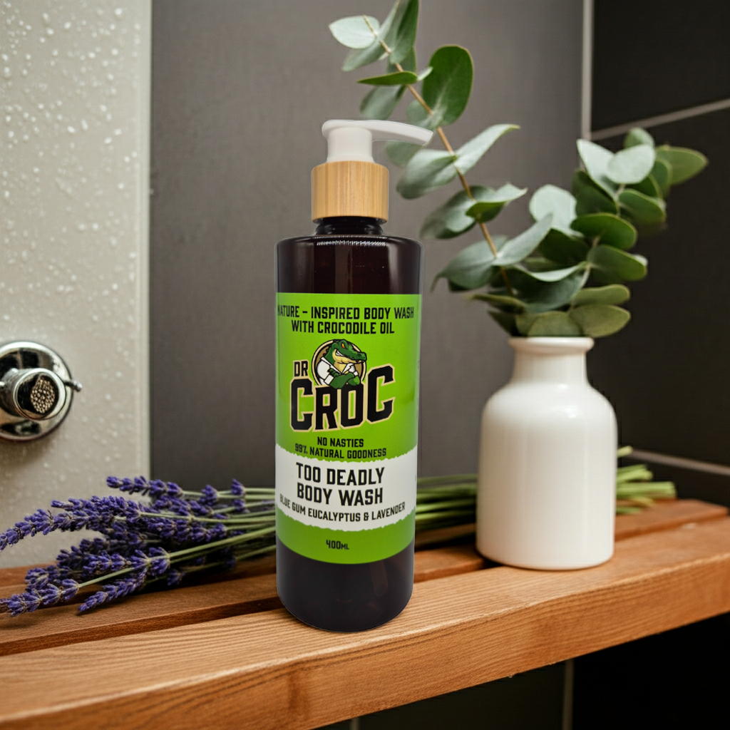 All-Natural Body Wash – Too Deadly (Blue Gum, Eucalyptus & Lavender)