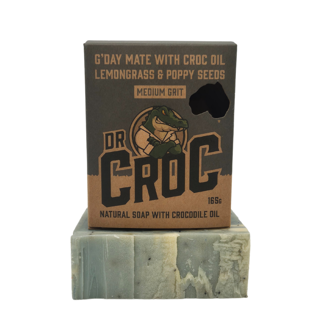 G'Day Mate Soap infused with Crocodile Oil