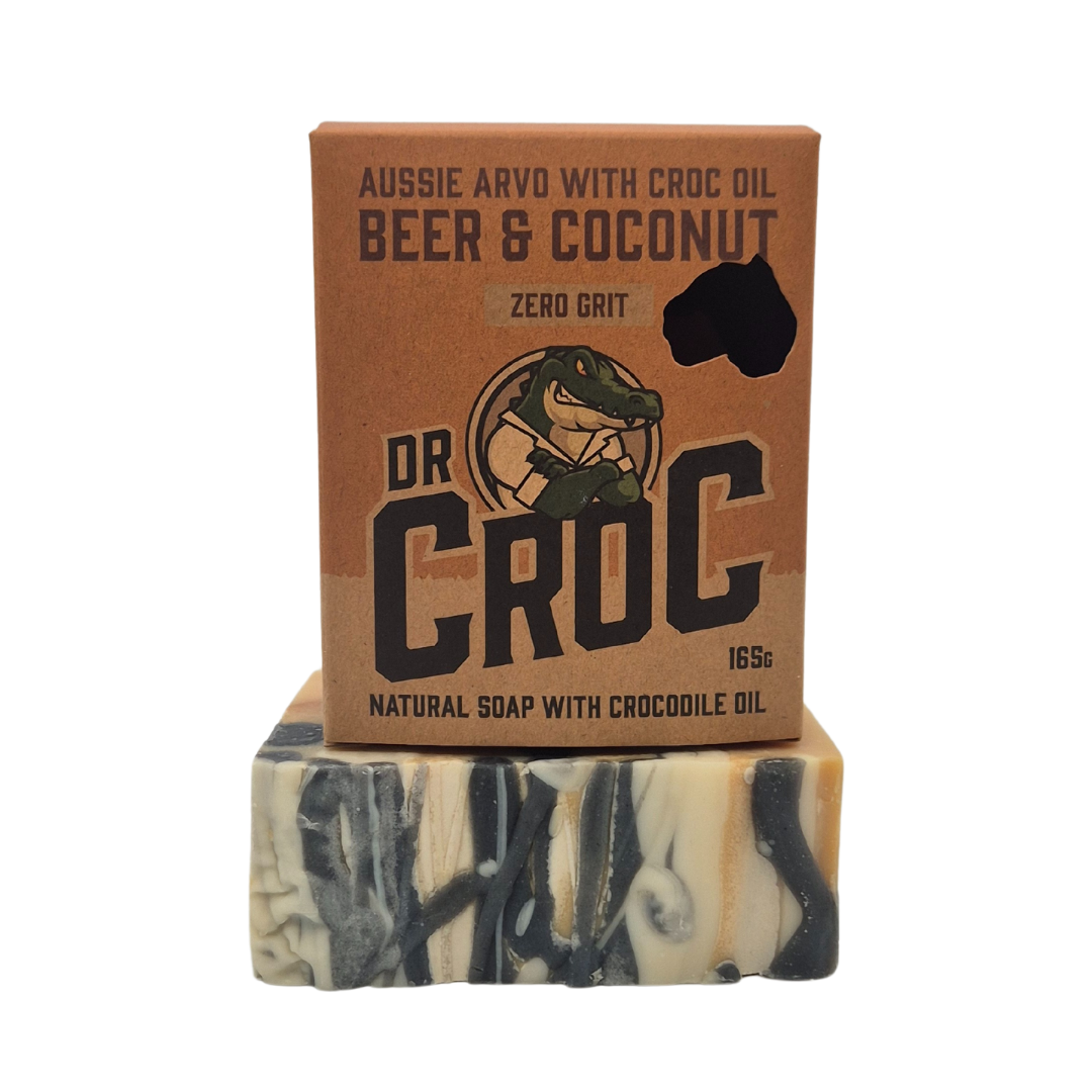 Aussie Arvo Soap Bar infused with Crocodile OIl